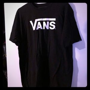 Unisex Black Vans T-Shirt